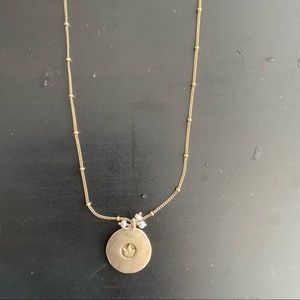 Satya Pearl and GP Sterling Silver Lotus Necklace